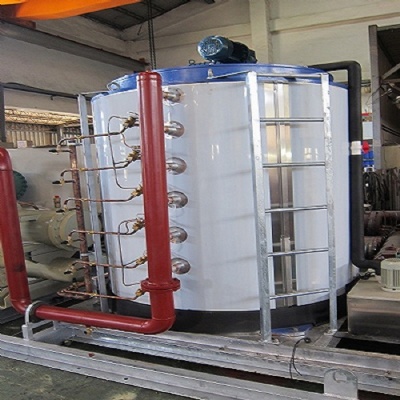 Thai* company purchased 10T freshwater flake ice evaporator from the company