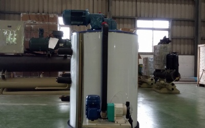 Congratulations! Yi* company purchased a 2T flake ice machine evaporator from our company
