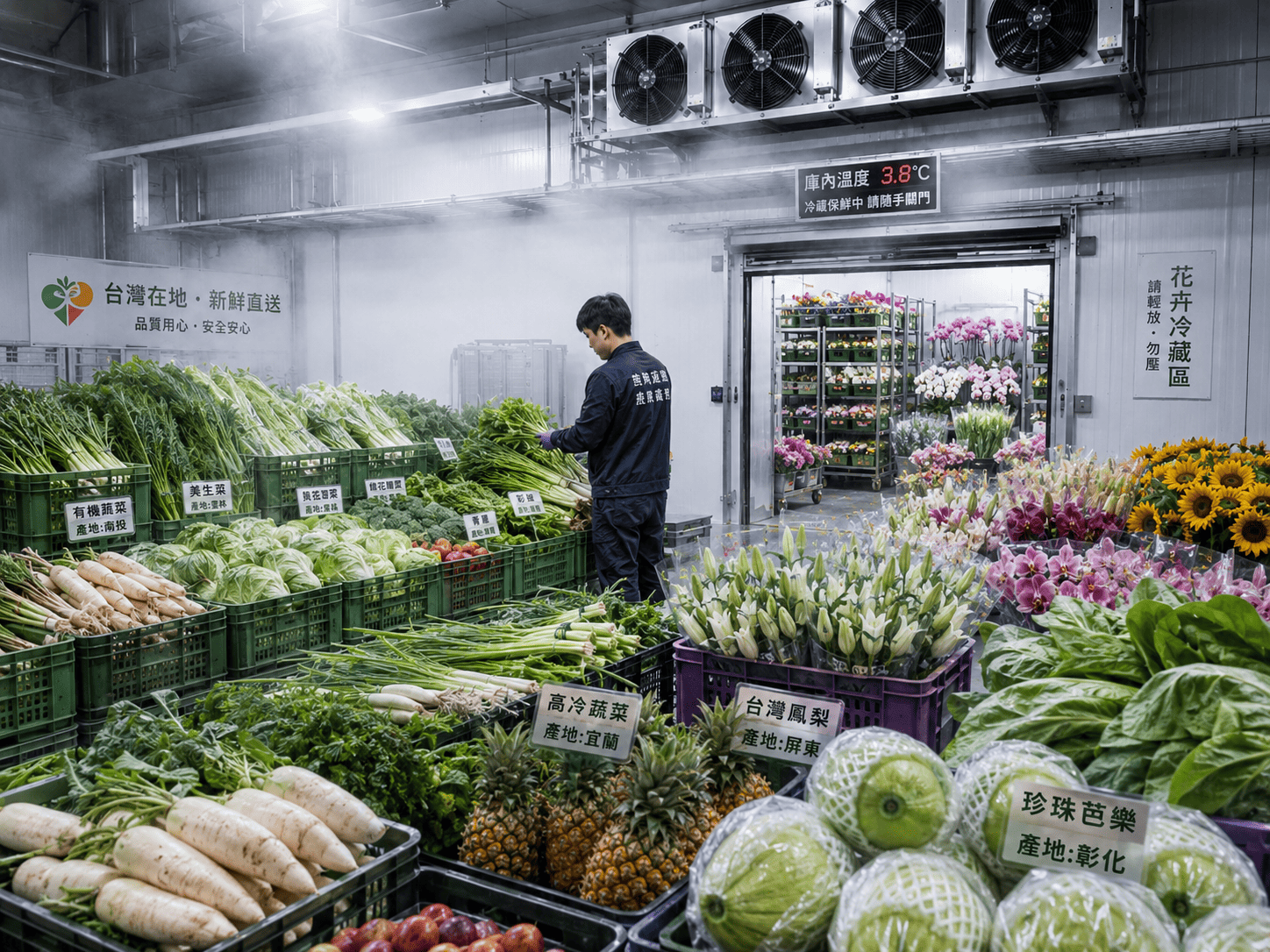 Agricultural and Floral Cold Chain