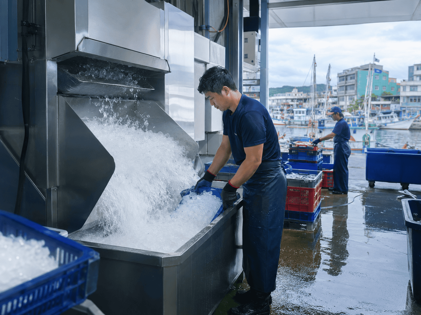 Fishery Ice-Making and Cold-Preservation Applications