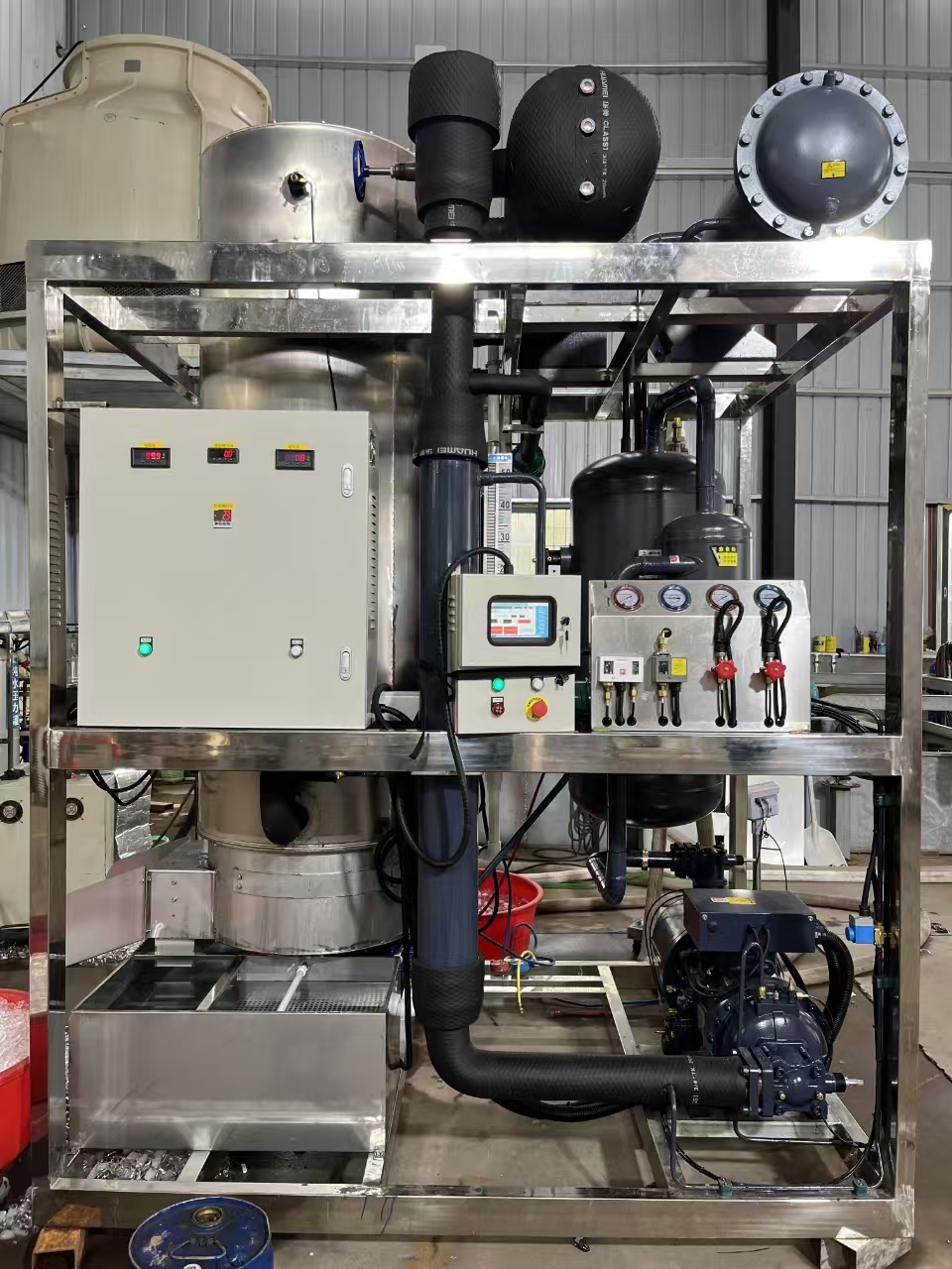 Deng Liang Tube Ice Machine Equipment