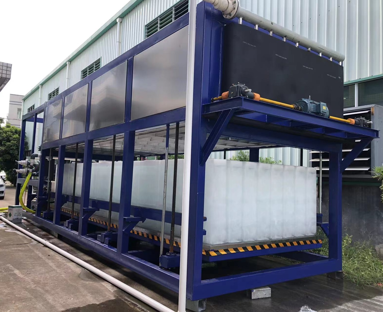 Direct-Cooling Block Ice Machine Evaporator and Ice-Making Equipment