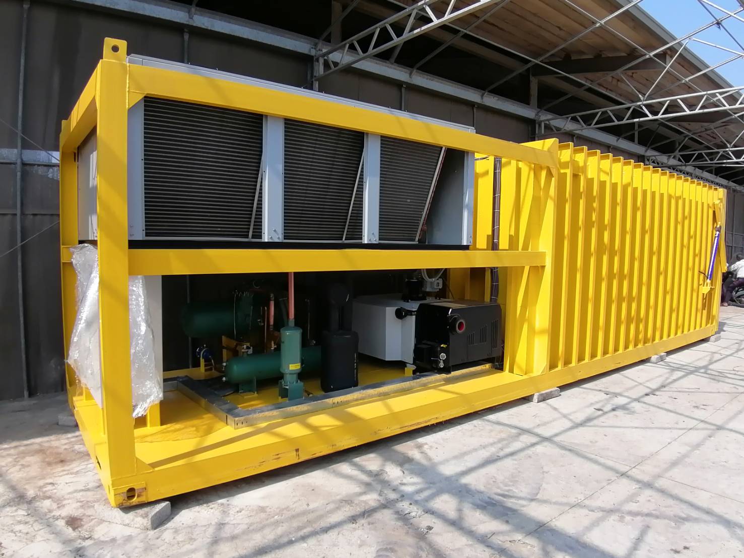 Agricultural Precooling with a Vacuum Precooler